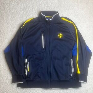 Polo by Ralph Lauren Navy Jacket with Yellow & Blue Accents